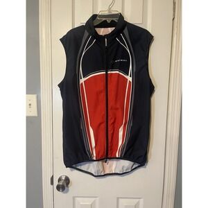 Primal bike vest "the Denver Post" Men's XL Rear Cargo Pockets